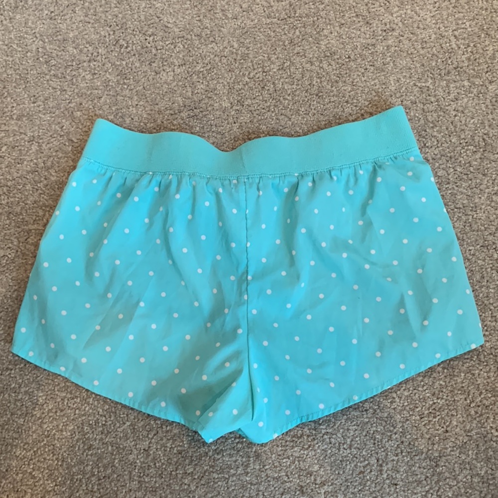 Aerie polka dot mint sleep shorts - Picture 2 of 3